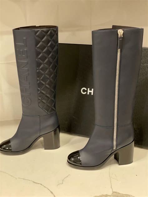 chanel ankle boots 2021|knee high chanel boots.